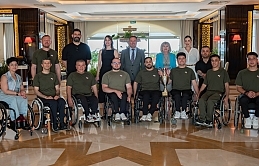 Merit Sosyal İşler Koordinatörlüğü, Vakıflar Tekerlekli Sandalye Basketbol Takımı İle Bir Araya Geldi