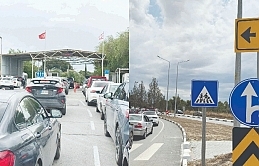 Bayram tatilini fırsat bilen yüzlerce Kıbrıslı Türk Güney Kıbrıs’a akın etti 