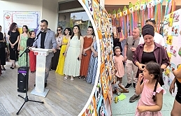 Taşkınköy Vakıf Anaokulu’nda çocukların hayal dünyasını yansıtan çalışmaları beğeniye sunuldu