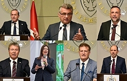 Erhürman’ın davetiyle gerçekleşen Siyasi Partiler Konseyi toplantısında iktidar kanadı ile muhalefet farklı görüşler savundu