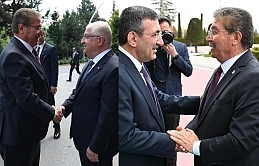 Başbakan Üstel Ankara’da Cumhurbaşkanı Yardımcısı Cevdet Yılmaz ile ‘Yüzyılın Projesini’ görüştü