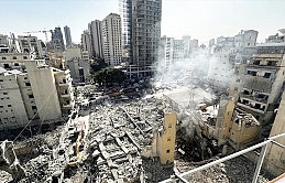 İsrail ordusu, bir haftada Lübnan'a 650'den fazla hava saldırısı düzenledi