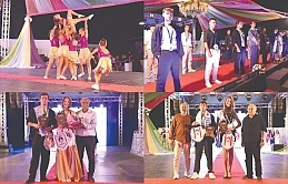 Halk Dansları Festivali kapsamında kostüm defilesi yapıldı, güzeller seçildi