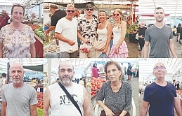 Girne’de kurulan Çarşamba Pazarı’nda ürün çeşidi de ziyaretçi sayısı da arttı