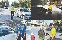 Ülke genelinde kontrol edilen 2 bin 919 araçtan 45 tanesinin trafiğe çıkışına engel konuldu