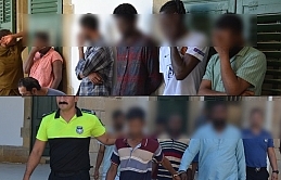 Polisin son günlerde ortaya çıkardığı suçluların tamamının ülkede kaçak olduğu belirlendi