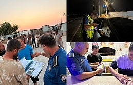 Polis ekipleri ülke genelinde kaçak yaşama yönelik denetim gerçekleştirdi