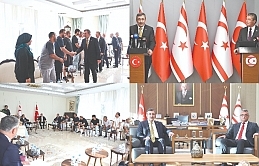 Kayıp yakınlarıyla görüşen Cumhurbaşkanı Yardımcısı Yılmaz, Başbakan Üstel ile birlikte basın toplantısı düzenledi