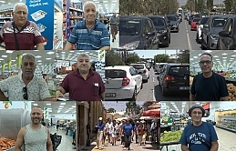 Rumlar akaryakıt için kuzeye; Türkler kırtasiye ve market alış-verişi için güneye akın etti