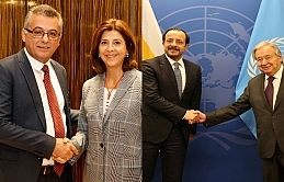 Erhürman Holguin ile görüştü, Hristodulidis Guterres’le bir araya geldi