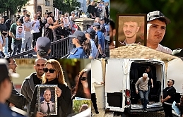 Filo Jet gemi faciasının duruşmasında mahkeme önünde toplanan acılı aileler yetkililere çağrıda bulundu