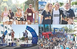 Ülker Lefkoşa Yarı Maratonu’nda 5 km, 10 km ve 21 km koşularında Genel Klasman ve yaş kategorilerinde dereceye giren koşuculara ödülleri verildi