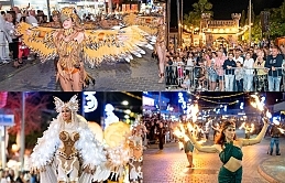 Güneyin turizm cenneti Ayia Napa’da ‘Orta Çağ Festivali’ düzenlendi