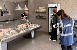 Sağlıksız balıklar imha edildi