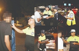 15 sürücü tutuklandı