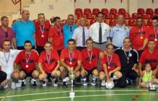 10. Polis Salon Futbol Turnuvası tamamlandı