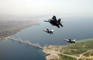 F-16’lar da katıldı