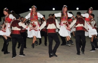 Beyarmudu Belediyesinin düzenlediği festivale katılan...