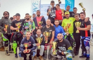 Baştaşlar Enduro yarışı nefes kesti