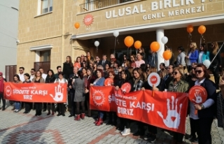 Ulusal Birlik Partisi, kadına yönelik şiddete dikkat...