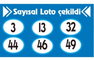 Sayısal Loto çekildi