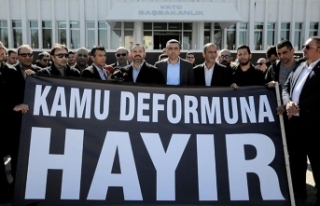 “Kamu reformuna hayır”