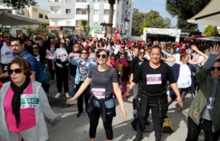 ‘Sağlıklı gelecek’ için yürüdüler