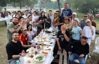 1 Mayıs'ı Bedis Piknik Alanı’nda kutlayan...