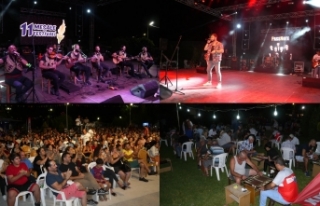 11 Meşale Festivali, muhteşem dans gösterileri...