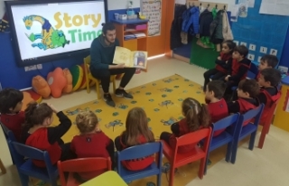 The American Nursery School’da velilerin de katılımıyla...