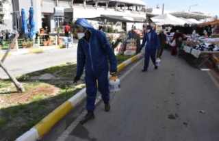 Belediyeler Birliği Yürütme Kurulu ilaçlama çalışmaları...