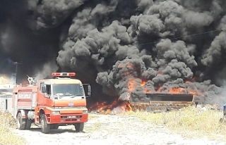 İtfaiye zor anlar yaşadı