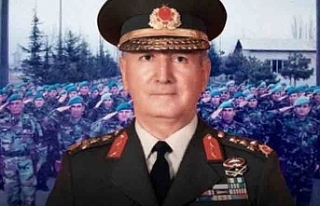 Orgeneral Doğu için taziye mesajı