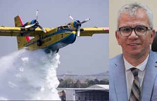 Dünya Çevre Günü’nde yangın uçağı ve helikopter...