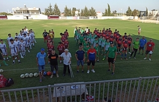 U15 yıldızlar sahaya çıktı