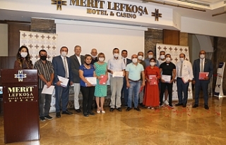 Merit Lefkoşa Hotel 12’nci hizmet yılını personeliyle...