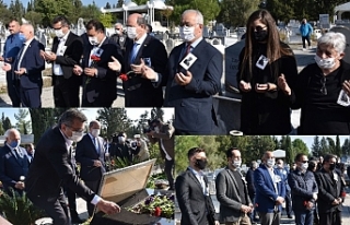Özker Özgür ile Salih Miroğlu düzenlenen törenlerle...