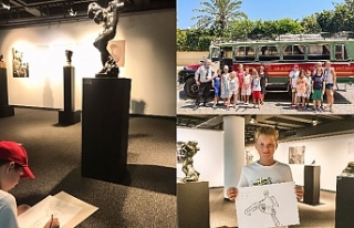 Çocuklar Rodin’le tanıştı