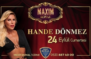 Hande Dönmez’le renkli bir gece