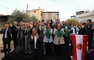 Miting coşkulu geçti