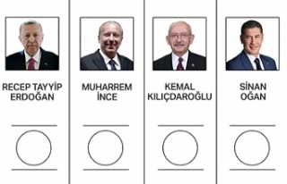 Erdoğan birinci sırada