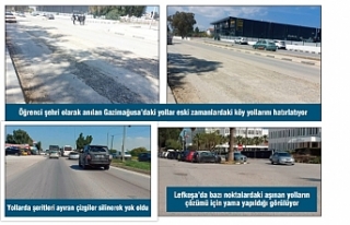 Yollar ilgi bekliyor