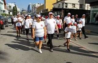 Adımlar sağlık için atıldı