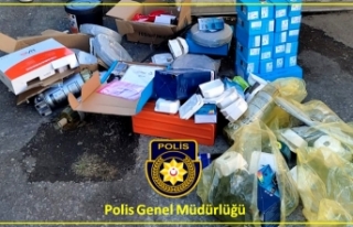 Gazimağusa Limanı içerisinde, Polis Ekipleri tarafından...