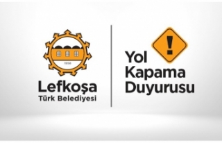 Yol kapama duyurusu  !