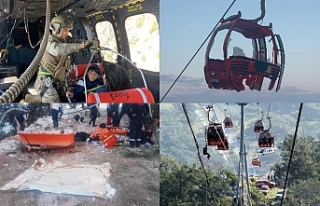 Havada panik yaşandı