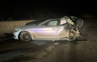 Lefkoşa Kuzey Çevre Yolunda trafik kazası: 1 kişi...