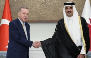 Türkiye Cumhurbaşkanı Erdoğan, Katar Emiri Al...