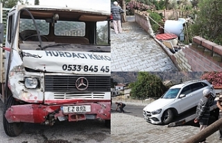 Maddi zarar oluştu