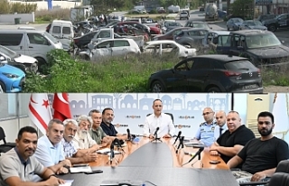 Araçlar belediye tarafından kaldırılacak